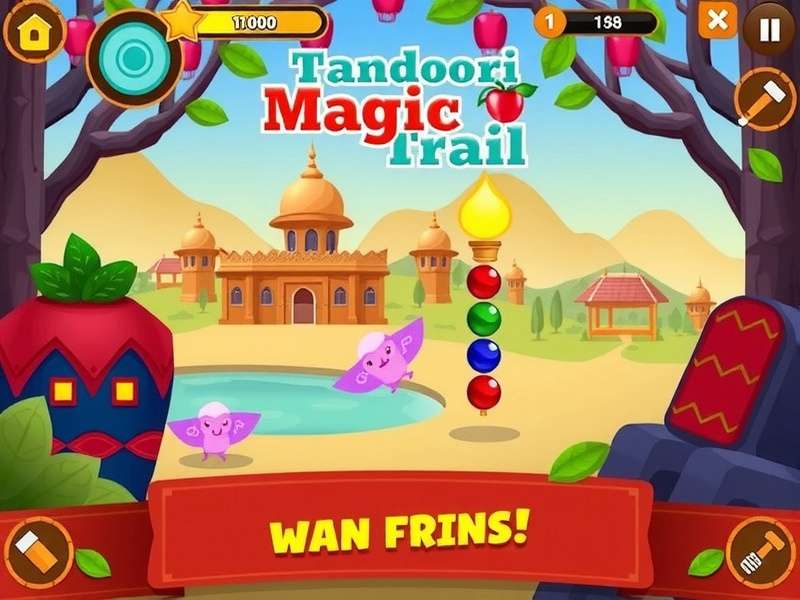 Explore the vibrant world of Tandoori Magic Trail Tandoori Magic Trail Game Screenshot